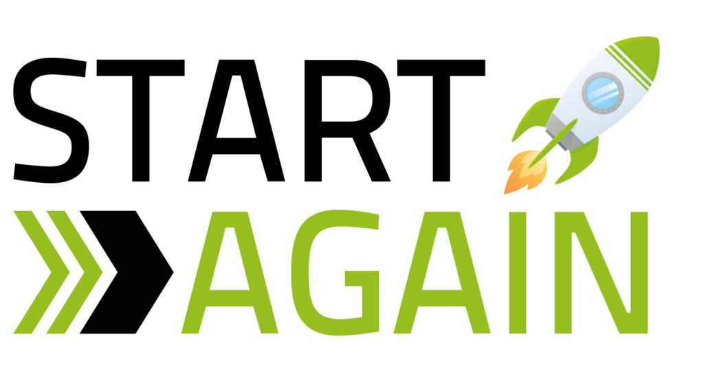 Logo noir - Start Again